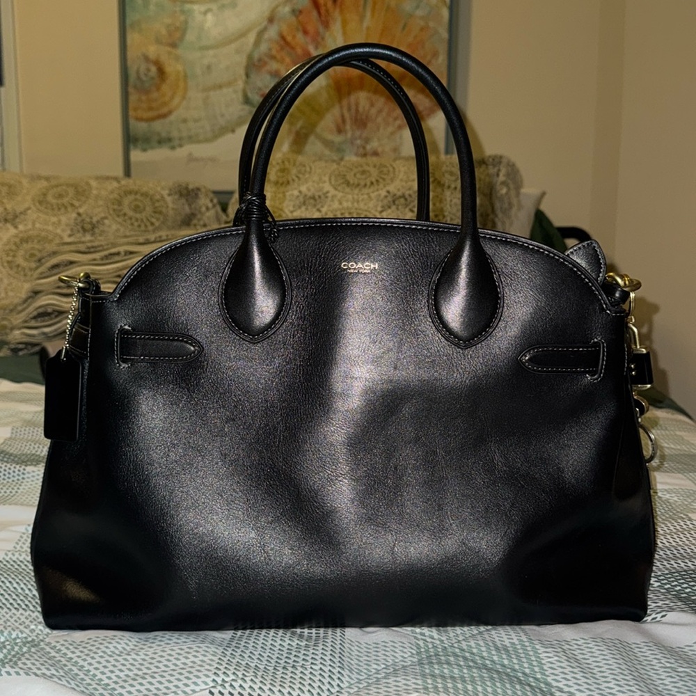 Coach Empire 40 Leather Carryall Bag